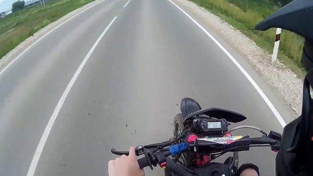 Максимальная Скорость Питбайка IRBIS TTR 125 | Максималка IRBIS TTR 125 смотреть онлайн