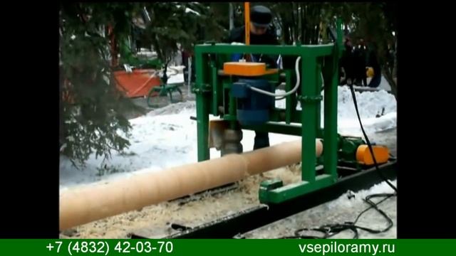 Оцилиндровочный станок с электроприводом Тайга ОС 1 смотреть онлайн