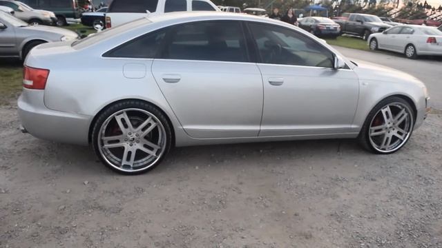 Audi A6 On 22" Forgiato Wheels @ 2015 South Invades The North смотреть онлайн