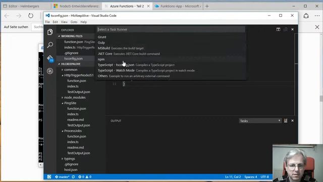 Let's Code [013]: Azure Functions TypeScript Project Template - KeepAlive[5] [Deutsch] смотреть онлайн