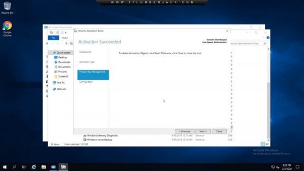 Windows 2019 Server : How to Install Volume Activation Tool/Deploy Windows and Office KMS Keys
