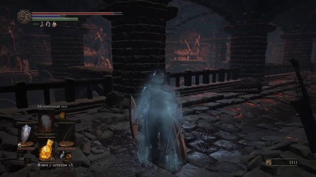 Dark Souls 3. Катакомбы Картуса и Тлеющее озеро. Мрачные локации кратко и без духоты. смотреть онлайн