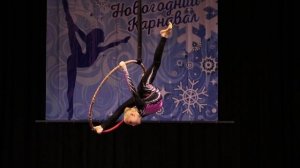 Воздушная гимнастика на кольце, г. Нижневартовск - Стреляева Анна, профи
