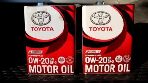 Toyota 0w20, часть 1. Масло в жестебанке. Оригинал или подделка.