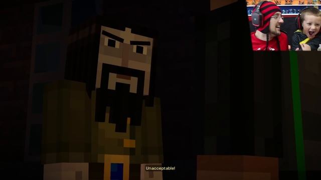 Lets Play Minecraft Story Mode #2: NO CHASE, No Triangles!!!! (Episode One: The Order of the Stone) смотреть онлайн