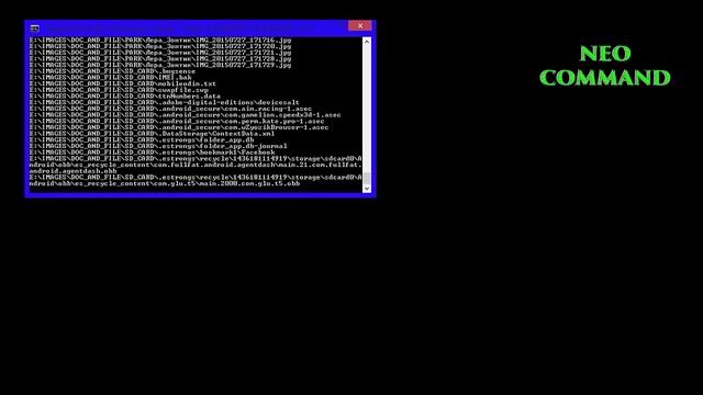 Командная строка Windows ( CMD ). Копирование папок. смотреть онлайн