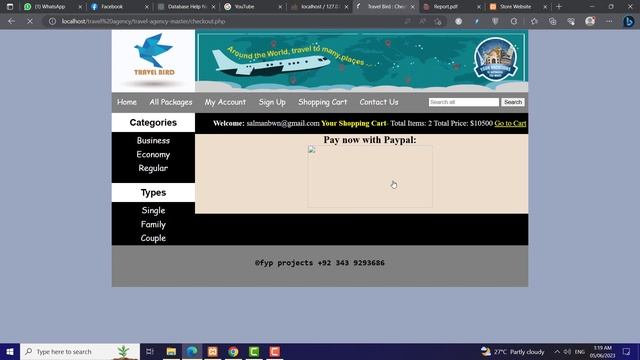 Travel agency ecommerce website in php and mysql with free source code || Fyp projects смотреть онлайн