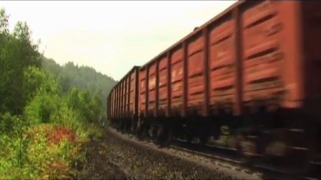 3ТЭ10У-0040 и 3ТЭ10М-1382 (Откосная, РЖД). Grade! смотреть онлайн