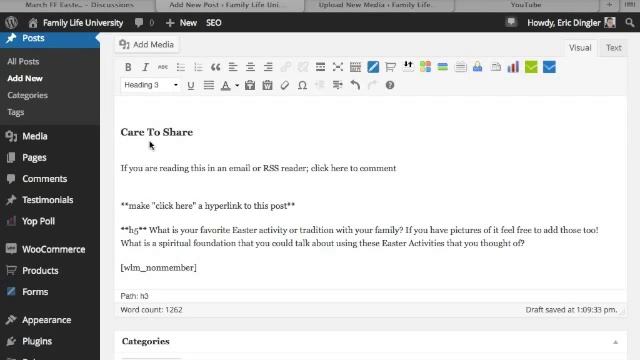 FreedCamp to Wordpress Workflow Spring 2014 смотреть онлайн