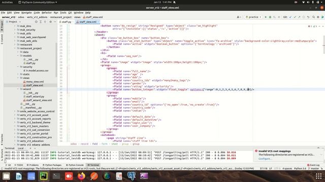 How to replace input field by button in Odoo | Odoo Tutorial in Hindi смотреть онлайн