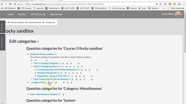 Importing xml file into Moodle смотреть онлайн