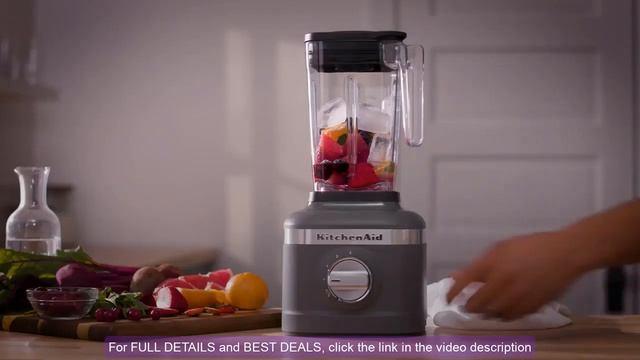 KitchenAid KSB1325BM K150 Blender, 48 oz, Matte Black смотреть онлайн