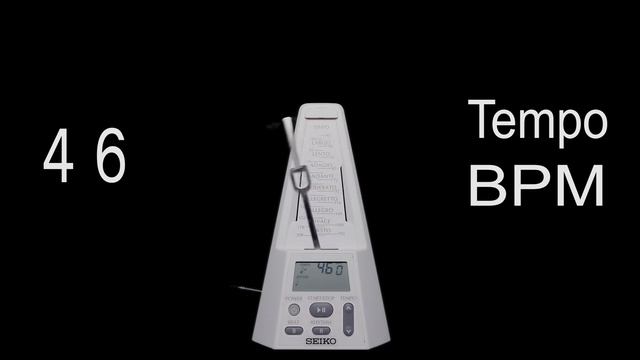 Metronome　46 BPM　Tempo смотреть онлайн