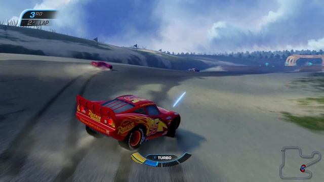Cars 3: Driven to Win - Walkthrough 15 - Battle Race, Fireball Beach Backwoods Rally смотреть онлайн