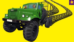 ЗАПРАВИЛИ ОГРОМНЫЙ КРАЗ и Уехали в ЛЕС!!! Как ИГОРЮША был за рулем ЛЕСОВОЗА! Видео для детей