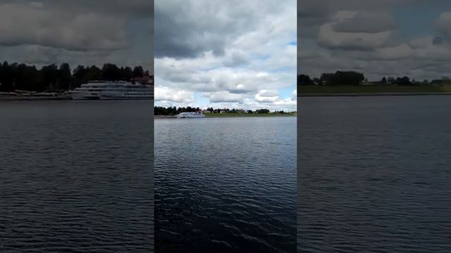 На пароме через Волгу смотреть онлайн