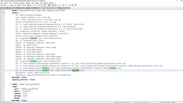 Ansible Kafka Hive Hadoop install смотреть онлайн