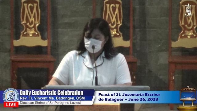 6PM Daily Mass | Feast of St. Josemaria Escriva de Balaguer | June 26, 2023 смотреть онлайн