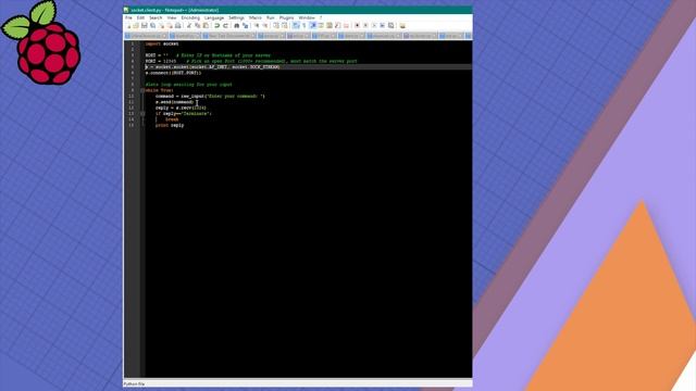 Raspberry Pi - TCP Socket in Python смотреть онлайн