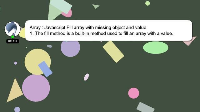 Array : Javascript Fill array with missing object and value смотреть онлайн