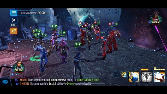 I Am Become Vahl Destroyer of Dark Dimension 6 Cosmic Node 2 Gameplay Day 29 Marvel Strike Force MS смотреть онлайн