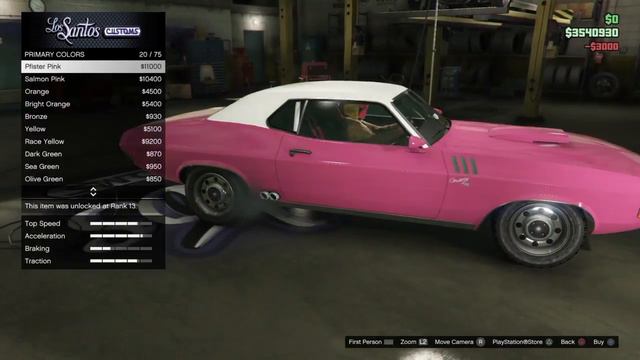 FIRST TIME customizing the Bravado Gauntlet Classic by CustomCarsofGTA | GTA 5 Online | смотреть онлайн