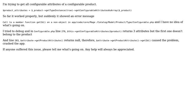 Call to a member function getId() on a non-object in app/code/core/Mage... смотреть онлайн