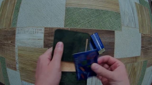 Ручная работа. Кошелек из кожи растительного дубления смотреть онлайн