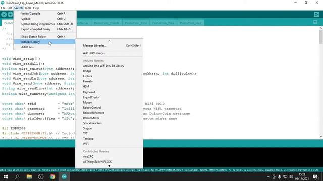 HOW TO FIX no such file or directory ESP8266 DUINOCOIN (ID) смотреть онлайн