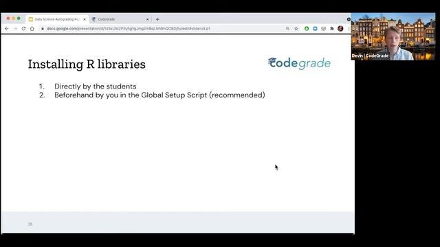 CodeGrade Webinar: Data Science (R, Python and Jupyter Notebooks) Autograding (4 June 2021) смотреть онлайн
