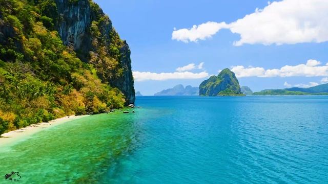 FLYING OVER ISLANDS (4K UHD) -Relaxing Music Along With Beautiful Nature Videos - 4K Video HD