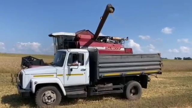 Уборочная страда в Ульяновском ГАУ