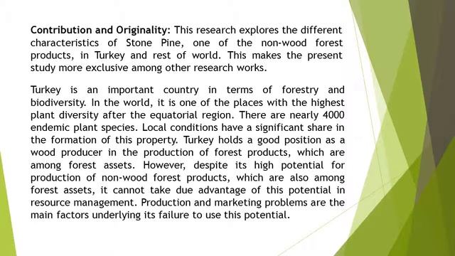 An Example of Non Wood Forest Products in Turkey Production of Pine Nuts JF 32 7 15 смотреть онлайн