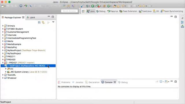 Integrating GIT and Eclipse смотреть онлайн