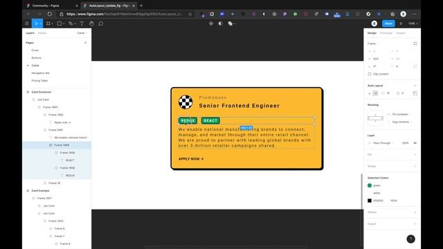 Auto Layout v3.0 : Figma New Feature UI Construction смотреть онлайн