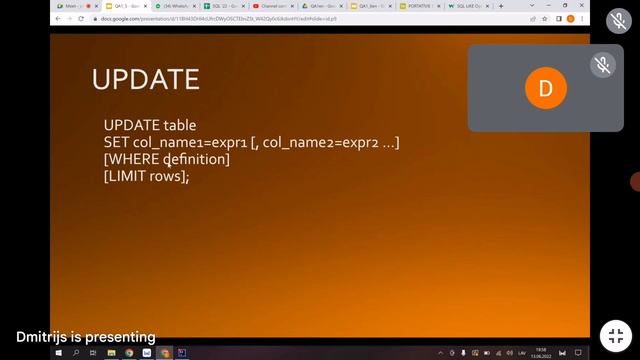 QA1 :: Lesson 12 :: 13.06.2022 смотреть онлайн