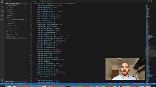 VS Code Prettier Setting: prettier.endOfLine смотреть онлайн