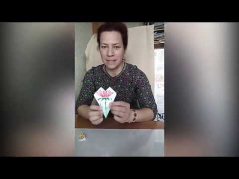 Сделай сам цветочек с ползущем паучком, игрушка для детей. Советуем посмотреть! смотреть онлайн