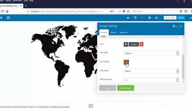 Hotspot element - XTRA WordPress Theme смотреть онлайн