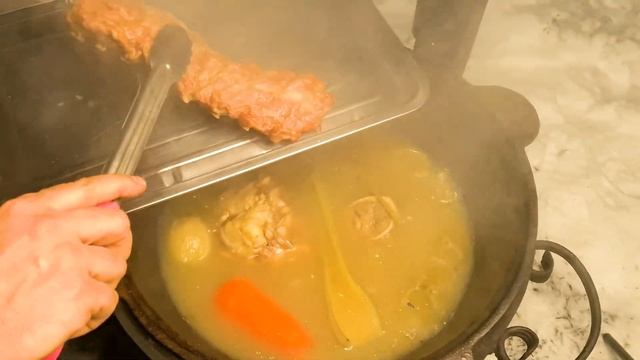 СОЛЯНКА Как приготовить самую вкусную Солянку в казане. смотреть онлайн