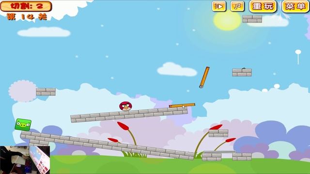 Angry Birds Pigs Out - RESCUE THE ROUND BIRDS FROM TRIANGLE AND SQUARE PIGGIES!