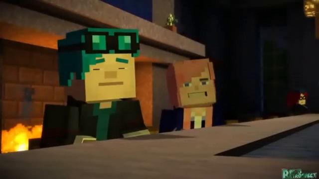 Dan X Lizzie and Stampy X Stacy - Ours [Minecraft: Story Mode] смотреть онлайн