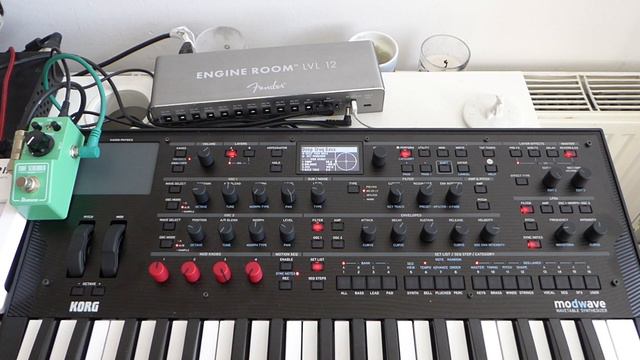 Korg Modwave & Ibanez TS Mini