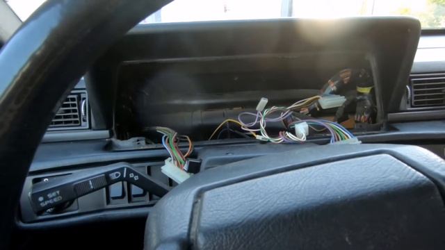 Felsökning av tankmätare i Volvo 740. смотреть онлайн