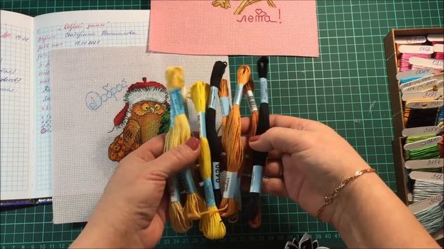 49.Вышивально-рукодельные итоги января 2021! смотреть онлайн