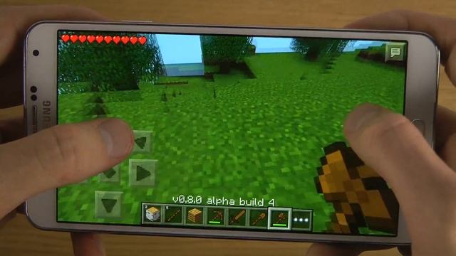 Minecraft Pocket Edition 0.8.0 Beta Alpha Build 4 Samsung Galaxy Note 3 HD Gameplay Trailer смотреть онлайн
