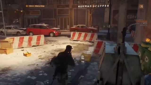 The Division Beta PS4 Gameplay - Черные зоны и прочее