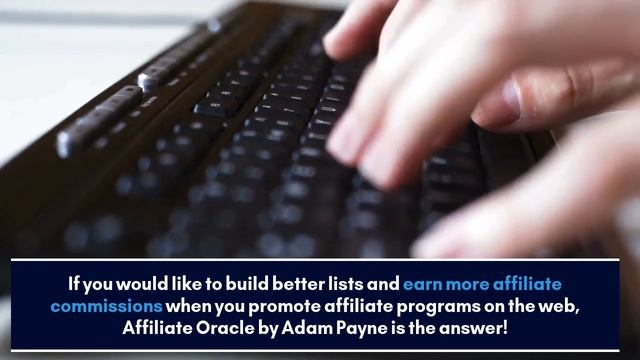 Adam Payne Affiliate Oracle System Overview смотреть онлайн