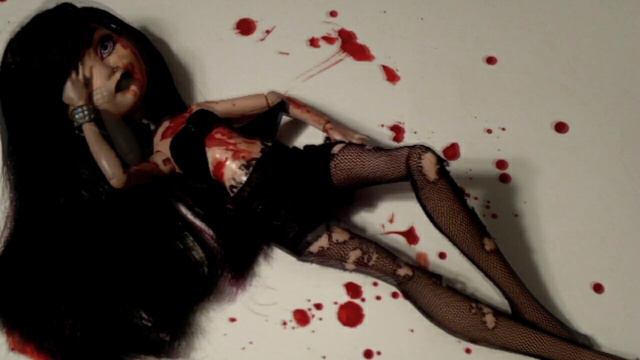 Ever after high Stop motion music video "Bloody creature poster girl" in this moment (watch in HD) смотреть онлайн