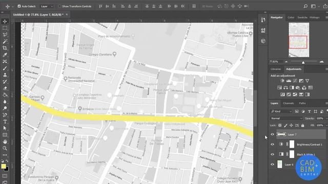 Cómo Pintar Planos de Ubicación - Curso Photoshop Arquitectónico смотреть онлайн